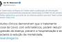 Twitter põe alerta de "informações enganosas" em post de Bolsonaro