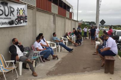 Greve dos rodoviários em Guaíba