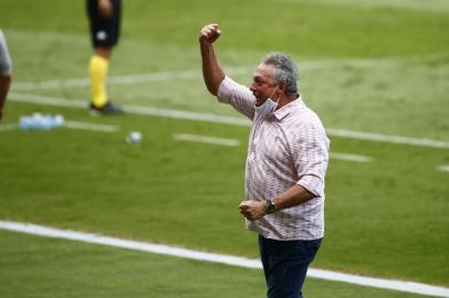 PORTO ALEGRE, RS, BRASIL - 24.01.2021 - Inter e Grêmio se enfrentam neste domingo (24), pela 32ª rodada do Campeonato Brasileiro. O clássico Gre-Nal 429 ocorre no Estádio Beira-Rio. (Foto: Félix Zucco/Agência RBS)<!-- NICAID(14697980) -->