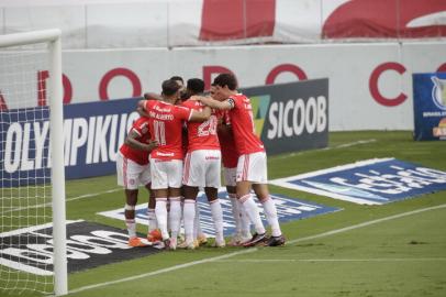 PORTO ALEGRE, RS, BRASIL,31/01/2021-Inter x Bragantino: Jogo da 33ª rodada do Brasileirão Foto: Isadora Neumann / Agencia RBS<!-- NICAID(14703444) -->