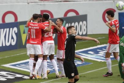 PORTO ALEGRE, RS, BRASIL,31/01/2021-Inter x Bragantino: Jogo da 33ª rodada do Brasileirão Foto: Isadora Neumann / Agencia RBS<!-- NICAID(14703441) -->