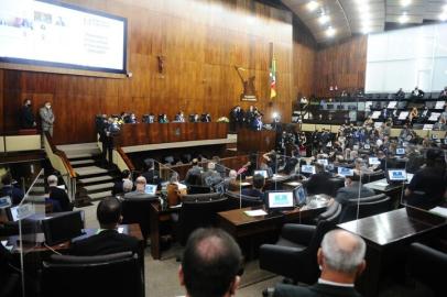 PORTO ALEGRE, RS, BRASIL, 03/02/2021 - Deputado Gabriel Souza novo presidente da assembleia legislativa do estado. Foto: Ronaldo Bernardi  / Agencia RBS<!-- NICAID(14705729) -->