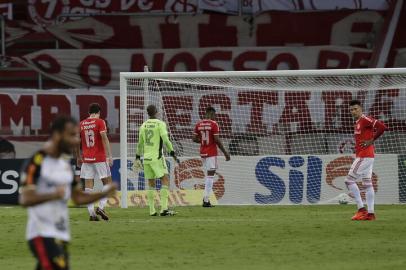 PORTO ALEGRE, RS, BRASIL - 10.02.2021 - O Inter recebe o Sport no Estádio Beira-Rio, pela 35ª rodada do Brasileirão. (Foto: Mateus Bruxel/Agencia RBS)<!-- NICAID(14711834) -->