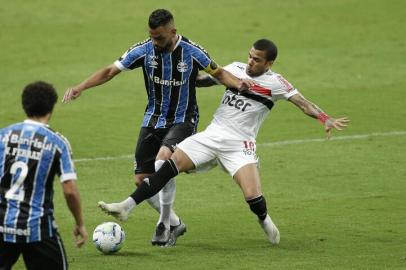 PORTO ALEGRE, RS, BRASIL,14/02/2021- Grêmio x São Paulo: jogo da 36ª rodada do Brasileirão. Marco Favero / Agencia RBS<!-- NICAID(14714477) -->