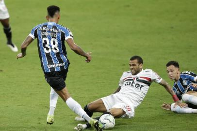 PORTO ALEGRE, RS, BRASIL,14/02/2021- Grêmio x São Paulo: jogo da 36ª rodada do Brasileirão. Marco Favero / Agencia RBS<!-- NICAID(14714485) -->