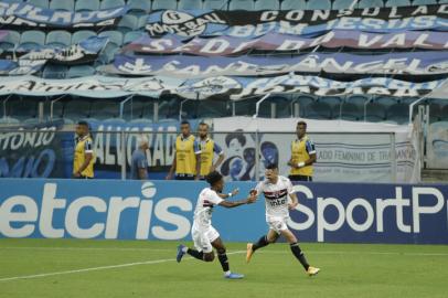 PORTO ALEGRE, RS, BRASIL,14/02/2021- Grêmio x São Paulo: jogo da 36ª rodada do Brasileirão. Marco Favero / Agencia RBS<!-- NICAID(14714497) -->