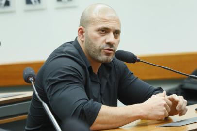 Foto do deputado federal Daniel Silveira (PSL- RJ) em 13 de outubro de 2020. Câmara dos Deputados<!-- NICAID(14716277) -->