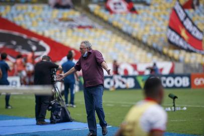 RIO DE JANEIRO, RJ, BRASIL - 21.02.2021 - O Inter visita o Flamengo neste domingo, no Estádio do Maracanã, pela 37ª rodada do Campeonato Brasileiro. (Foto: Jefferson Botega/Agencia RBS)Indexador: Jeff Botega<!-- NICAID(14719321) -->