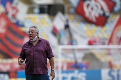 RIO DE JANEIRO, RJ, BRASIL - 21.02.2021 - O Inter visita o Flamengo neste domingo, no Estádio do Maracanã, pela 37ª rodada do Campeonato Brasileiro. (Foto: Jefferson Botega/Agencia RBS)Indexador: Jeff Botega<!-- NICAID(14719334) -->