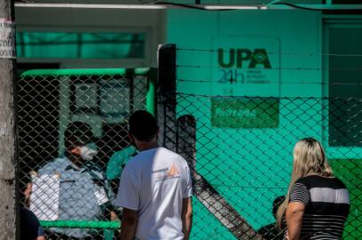 PORTO ALEGRE, RS, BRASIL- 24/02/2021 -  UPA Moacyr Scliar não recebia pacientes no período da tarde. (Foto: Marco Favero/Agencia RBS)<!-- NICAID(14721794) -->