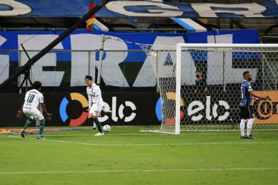 PORTO ALEGRE, RS, BRASIL, 28/02/2021- Grêmio x Palmeiras: jogo de ida da final da Copa do Brasil. Foto: André Ávila / Agencia RBS<!-- NICAID(14724653) -->