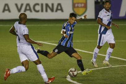 PORTO ALEGRE, RS, BRASIL, 22/03/2021- São José x Grêmio: jogo atrasado da terceira rodada do Gauchão. Foto: Jefferson Botega / Agencia RBSIndexador: Jeff Botega<!-- NICAID(14740843) -->