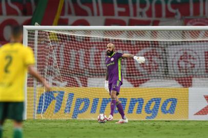 Inter x Ypiranga no Beira-Rio, jogo válido pela 4ª rodada do Campeonato Gaúcho.Na foto, o goleiro Danilo Fernandes.<!-- NICAID(14735520) -->