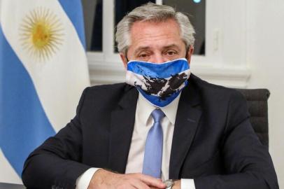 Alberto Fernández, presidente da Argentina.<!-- NICAID(14749847) -->