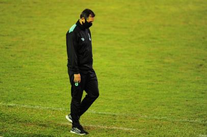 BENTO GONÇALVES, RS, BRASIL, 25/03/2021. Juventude x Grêmio, jogo válido pela sexta rodada do Campeonato Gaúcho (Gauchão 2021) e realizado no Parque Esportivo Montanha dos Vinhedos. (Porthus Junior/Agência RBS)<!-- NICAID(14743471) -->