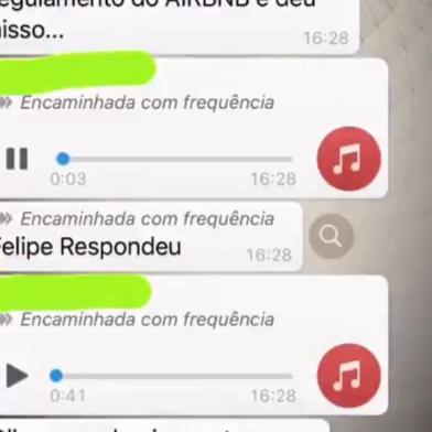 Suposta briga entre Verônica e Felipe no Airbnb<!-- NICAID(14758538) -->