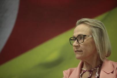 PORTO ALEGRE, RS, BRASIL - 2018.12.27 - Governador eleito, Eduardo Leite, anuncia Arita Bergmann como secretária de saúde do Rio Grande do Sul. (Foto: ANDRÉ ÁVILA/ Agência RBS)<!-- NICAID(13892415) -->