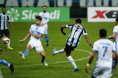 PORTO ALEGRE, RS, BRASIL - 18.04.2021 - Grêmio recebe o Novo Hamburgo pelo Campeonato Gaúcho 2021. (Foto: Félix Zucco/Agencia RBS)<!-- NICAID(14760918) -->