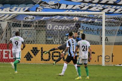 PORTO ALEGRE, RS, BRASIL - 22.04.2021 - O Grêmio recebe o La Equidad-COL pela fase de grupos da Copa Sul-Americana. (Foto: André Ávila/Agencia RBS)<!-- NICAID(14764692) -->