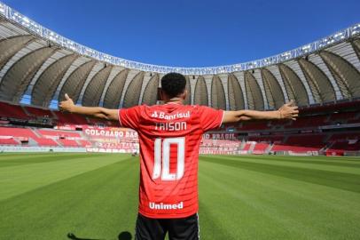 Atacante do Inter Taison no Beira-Rio<!-- NICAID(14764901) -->