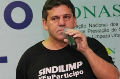 Henrique Silva, presidente do Sindicato dos Trabalhadores em Asseio e Conservação (Sindilimp) e da Federação dos Empregados em Empresas de Asseio e Conservação do RS<!-- NICAID(14766131) -->