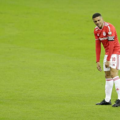 PORTO ALEGRE, RS, BRASIL - 05.05.2021 - O Inter enfrenta o Olimpia-PAR pela terceira rodada da fase de grupos da Libertadores. (Foto: Marco Favero/Agencia RBS)<!-- NICAID(14775440) -->