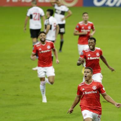 PORTO ALEGRE, RS, BRASIL - 05.05.2021 - O Inter enfrenta o Olimpia-PAR pela terceira rodada da fase de grupos da Libertadores. (Foto: Marco Favero/Agencia RBS)<!-- NICAID(14775575) -->