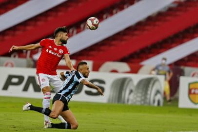 PORTO ALEGRE, RS, BRASIL - 16.05.2021 - O Inter recebe o Grêmio no Beira-Rio em jogo válido pela final do Campeonato Gaúcho 2021. (Foto: Lauro Alves/Agencia RBS)<!-- NICAID(14784661) -->