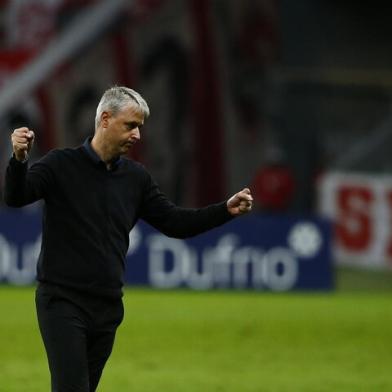 PORTO ALEGRE, RS, BRASIL - 16.05.2021 - O Inter recebe o Grêmio no Beira-Rio em jogo válido pela final do Campeonato Gaúcho 2021. (Foto: Félix Zucco/Agencia RBS)<!-- NICAID(14784699) -->