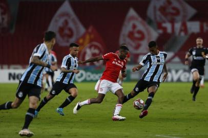 PORTO ALEGRE, RS, BRASIL - 16.05.2021 - O Inter recebe o Grêmio no Beira-Rio em jogo válido pela final do Campeonato Gaúcho 2021. (Foto: Lauro Alves/Agencia RBS)<!-- NICAID(14784717) -->