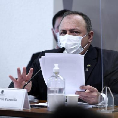 ComissÃ£o Parlamentar de InquÃ©rito da Pandemia (CPIPANDEMIA) realiza oitiva do ex-ministro da SaÃºde. O objetivo Ã© obter respostas sobre a conduta do ex-ministro nos dez meses em que esteve Ã  frente do ministÃ©rio, em pontos como postura governamental, isolamento social, vacinaÃ§Ã£o, colapso em Manaus e omissÃ£o de dados. Em pronunciamento, ex-ministro da SaÃºde, general Eduardo Pazuello, diz que vai responder a todas as perguntas, sem exceÃ§Ã£o. âEu vim com bastante conteÃºdoâ, afirma. Foto: Edilson Rodrigues/AgÃªncia SenadoLocal: BrasÃ­liaIndexador: Edilson RodriguesFonte: AgÃªncia SenadoFotógrafo: e<!-- NICAID(14787205) -->