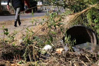 CAXIAS DO SUL, RS, BRASIL, 18/05/2021 -  Bairro Cruzeiro foram encotrados mais de 40 focos do mosquito transmissor da dengue. (Marcelo Casagrande/Agência RBS)<!-- NICAID(14786338) -->