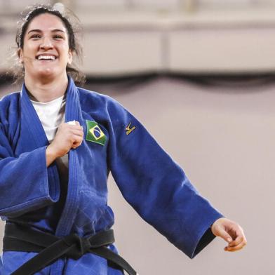 LIMA (Peru), 11/8/2019: a judoca Mayra Aguiar disputa a categoria até 78kg feminino nos Jogos Pan-Americanos.<!-- NICAID(14202938) -->