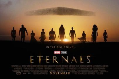 A Marvel Studios divulgou nesta segunda-feira o poster oficial de Os Eternos.<!-- NICAID(14791165) -->