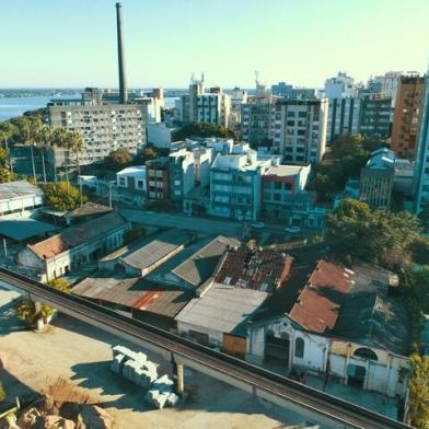 PORTO ALEGRE, RS, BRASIL,  18/05/2021-Que lugar é esse? A verdadeira Usina do Gasômetro de Porto Alegre. Foto:  Lauro Alves  / Agencia RBS<!-- NICAID(14785974) -->