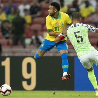 Neymar sofreu lesão muscular no amistoso da Seleção Brasileira contra a Nigéria