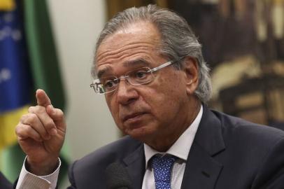 O ministro da Economia, Paulo Guedes, na Comissão de Constituição e Justiça (CCJ) da Câmara, debate a reforma da Previdência (PEC 6/19).