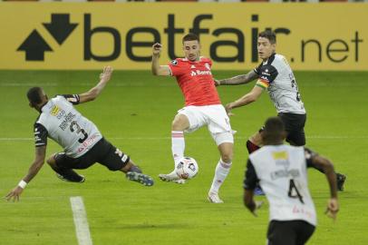 PORTO ALEGRE, RS, BRASIL - 26.05.2021 - O Inter encerra a participação na fase de grupos da Libertadores no Beira-Rio, contra o Always Ready-BOL. (Foto: Marco Favero/Agencia RBS)<!-- NICAID(14793758) -->