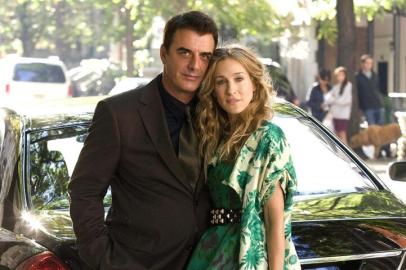 Christopher Noth é Mr. Big e Sarah Jessica Parker é Carrie Bradshaw em Sex and the City - O Filme.#PÁGINA:13 Fonte: Divulgação Fotógrafo: Fox-Warner<!-- NICAID(388497) -->