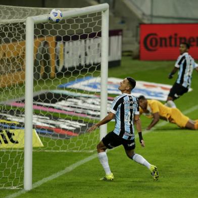 PORTO ALEGRE, RS, BRASIL - 02.06.2021 - O Grêmio recebe o Brasiliense pelo jogo de ida da terceira fase da Copa do Brasil. (Foto: André Ávila/Agencia RBS)<!-- NICAID(14799457) -->