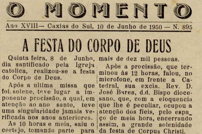 Jornal O Momento / reprodução