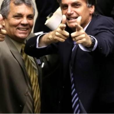 Jair Bolsonaro (PP-RJ) e Alberto Fraga (DEM-DF)