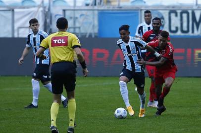 PORTO ALEGRE, RS, BRASIL - 13.06.2021 - O Grêmio recebe o Athletico-PR na Arena pelo Campeonato Brasileiro 2021. (Foto: Félix Zucco/Agencia RBS)<!-- NICAID(14807940) -->