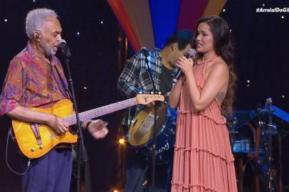 Gilberto Gil e Juliette em live junina<!-- NICAID(14808142) -->