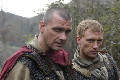 Roma (2005-2007), com Ray Stevenson e Kevin McKidd<!-- NICAID(14820736) -->