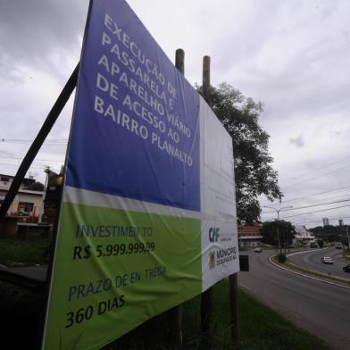 CAXIAS DO SUL, RS, BRASIL, 05/01/2021 - fotos do Acesso ao bairro  Planalto, onde tem promessa para ser construída uma passarela. (Marcelo Casagrande/Agência RBS)<!-- NICAID(14683913) -->