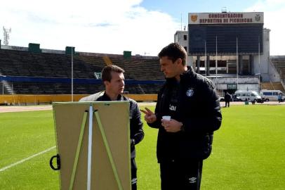 PORTO ALEGRE, RS - 06/07/2021 - Grêmio sobe auxiliar da transição para compor comissão técnica de Thiago Gomes.Ruimar Kunzel será o braço-direito interinamente no profissional. FOTO: Rodrigo Fatturi / Grêmio / Divulgação<!-- NICAID(14826887) -->