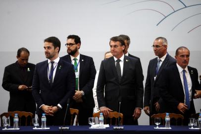 BENTO GONÇALVES, RS, BRASIL (05/12/2019)Anúncio de repases para área da Daúde no Rio Grande do Sul com a presença de líderes do estado. (Antonio Valiente/Agência RBS)<!-- NICAID(14349225) -->