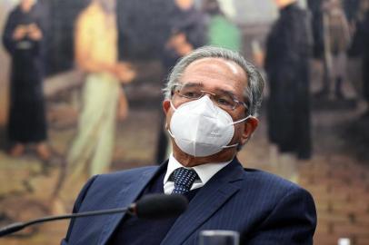 07/07/2021- Comissão Especial da Reforma Administrativa-Câmara dos DeputadosBrasília, DF- Ministro da Economia, Paulo Guedes, durante Comissão Especial da Reforma Administrativa, no Plenário 1, da Câmara dos Deputados, Anexo II<!-- NICAID(14830423) -->