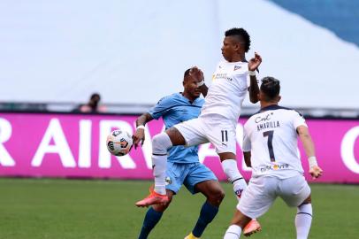 Quito, ECUADOR - Copa CONMEBOL Sudamericana 2021 - LDU Quito (ECU) Vs Gremio (BRA) - Estadio Rodrigo Paz Delgado - Photo by: Staff Images / CONMEBOL / DivulgaçãoIndexador: FRANKLIN JACOME<!-- NICAID(14833755) -->